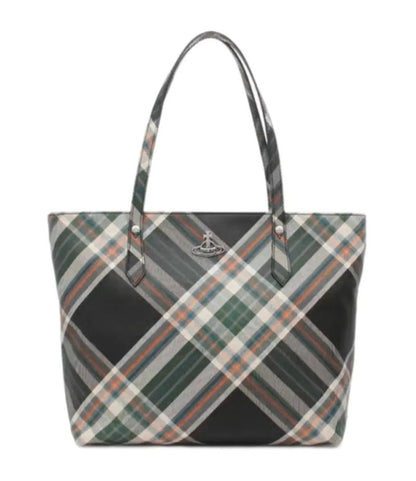 Classic Plaid Saturn Tote