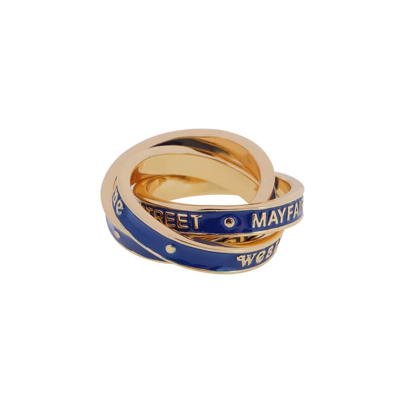 PERCY Triple Baked Wrap Ring (with box)