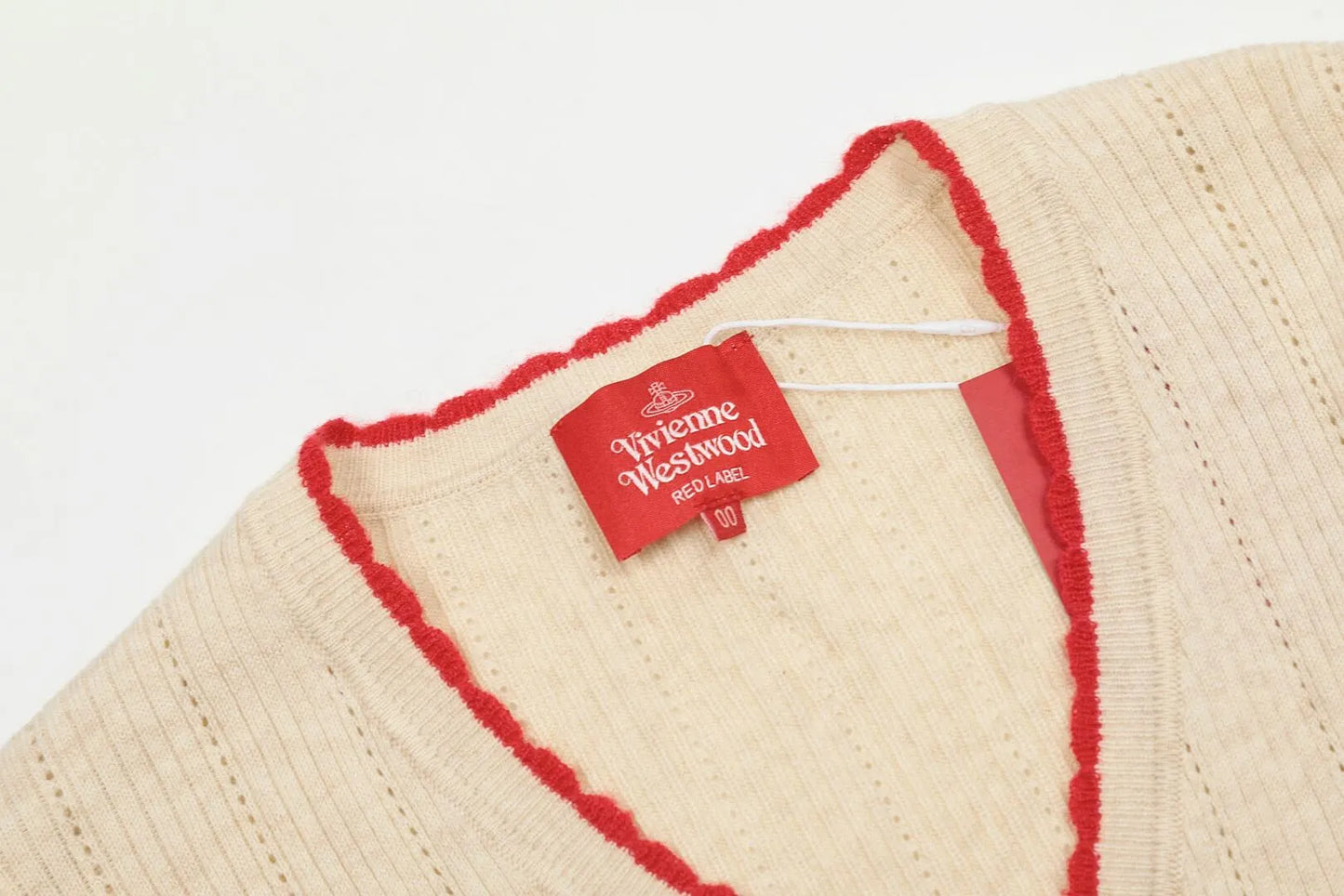 Orb Embroidery Knit Cardigan