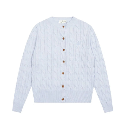 Classic Cable Knit Cardigan