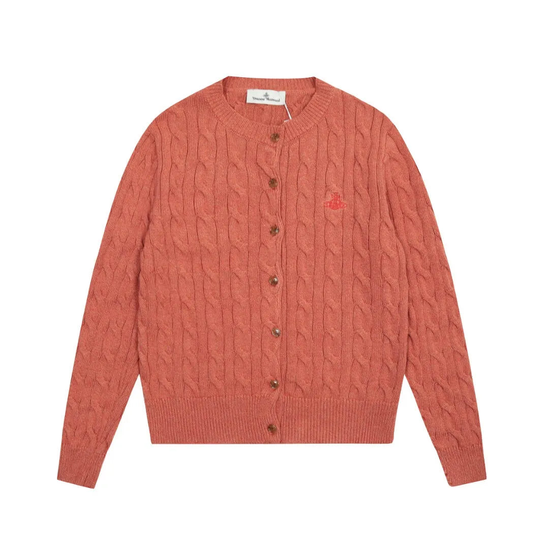 Classic Cable Knit Cardigan