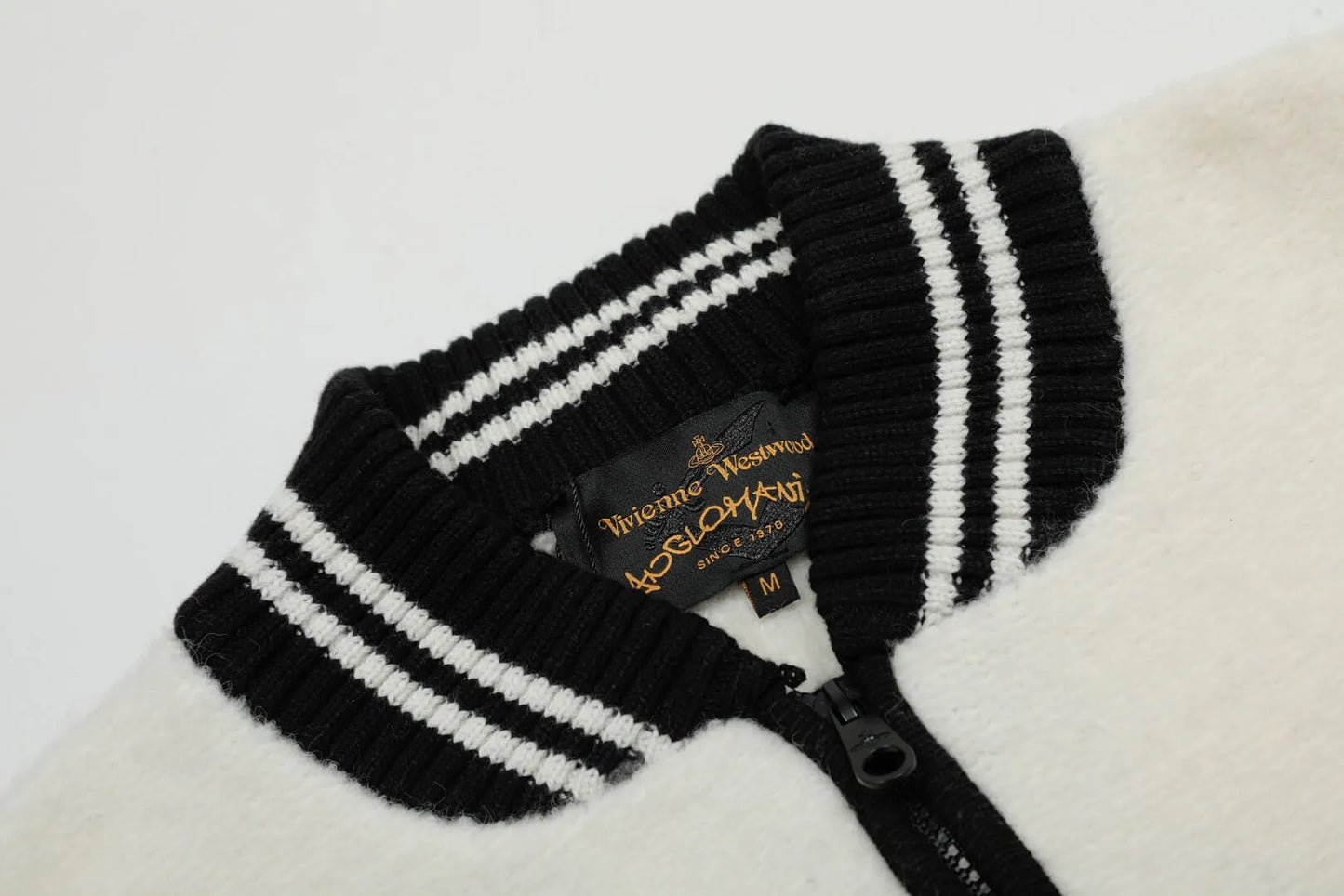 Varsity Zip Knit Bomber