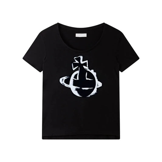 Orb Print Slim T-Shirt