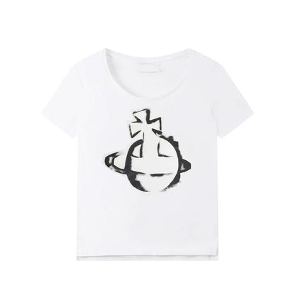 Orb Print Slim T-Shirt