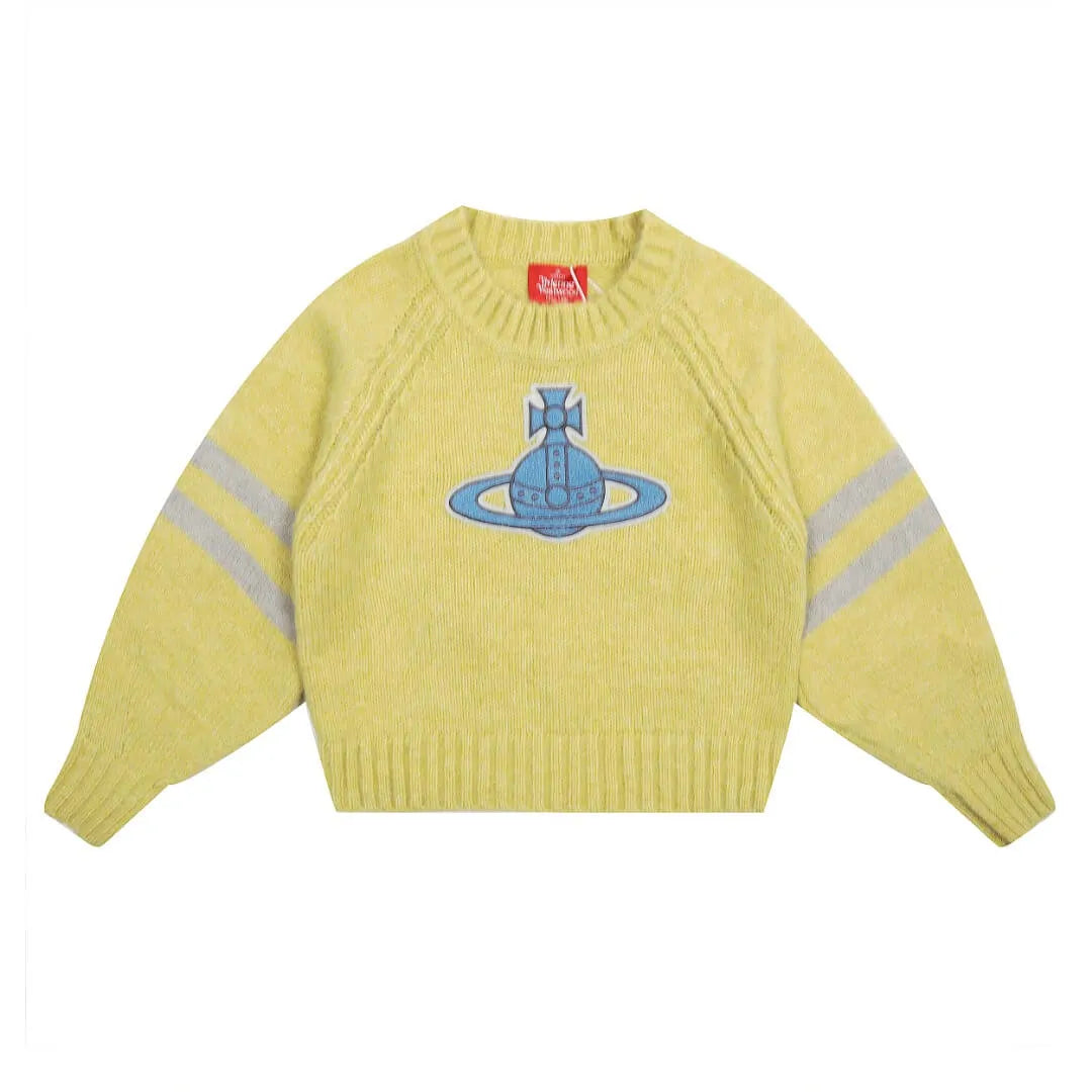 Orb Knit Crew Sweater