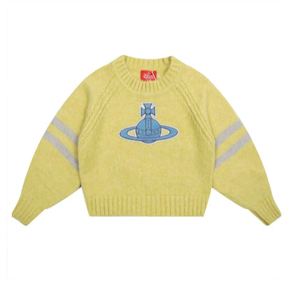 Orb Knit Crew Sweater