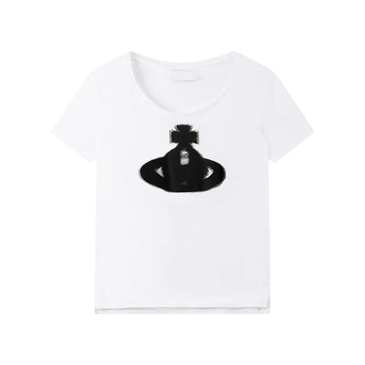 Orb Emblem Fitted T-Shirt