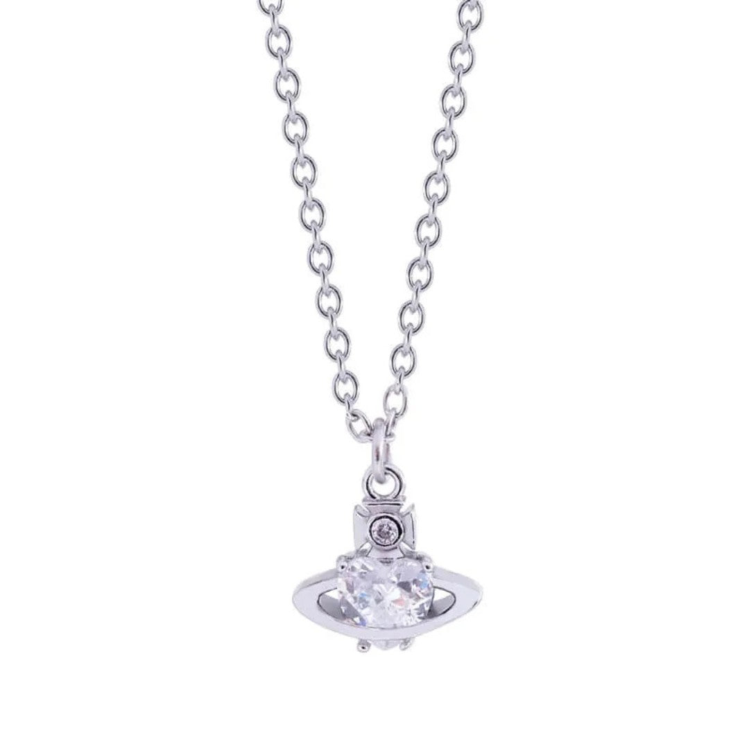 LEONOR Heart Zirconia Necklace
