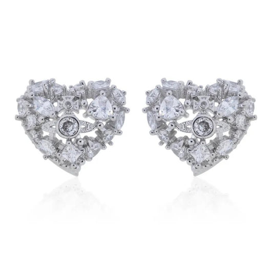 HYPOLITA Love Zircon Earrings