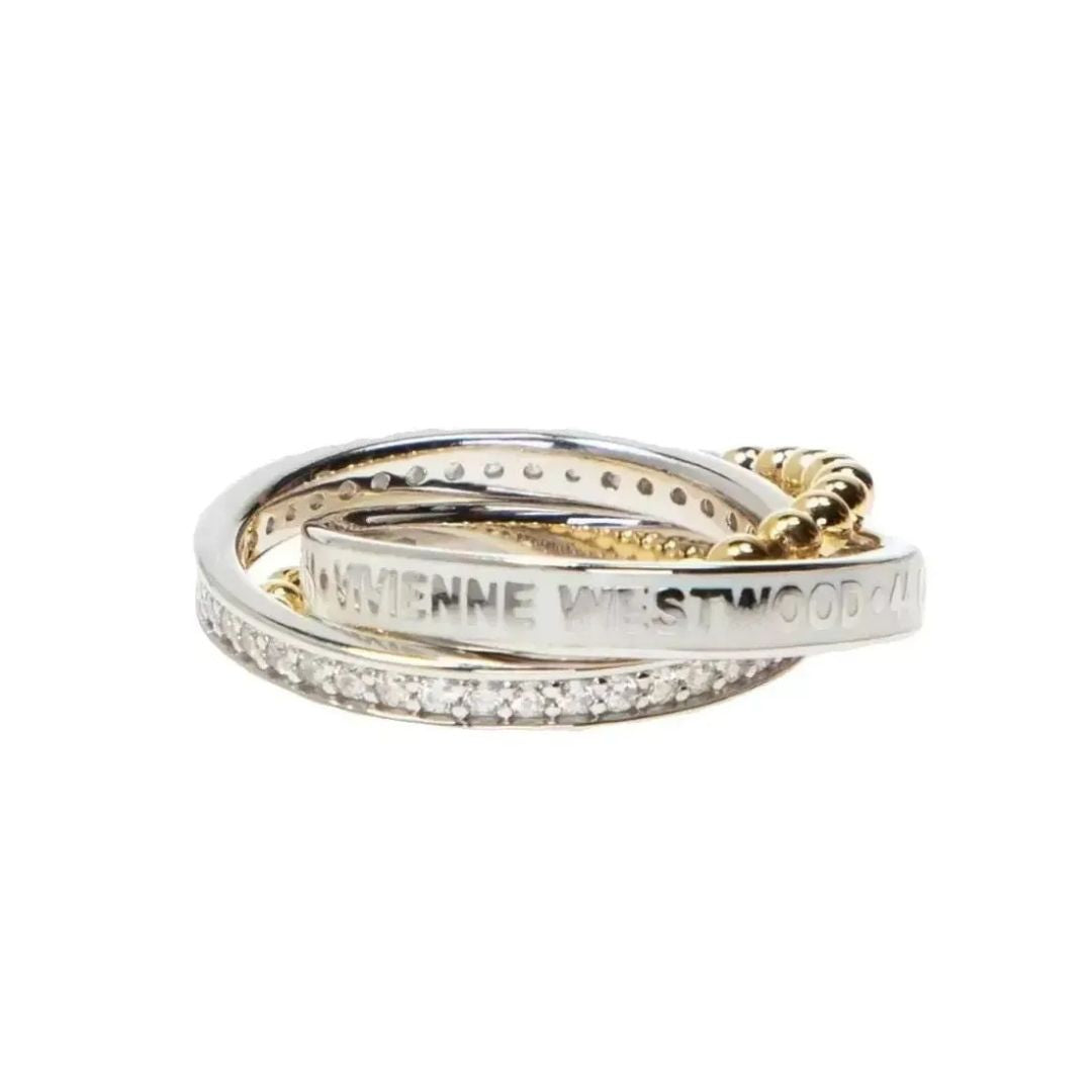 Interlinked Trio Band Ring