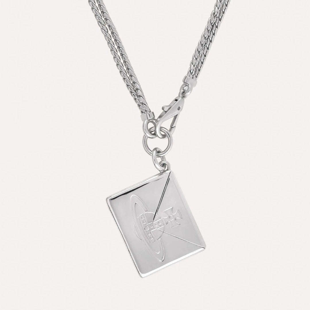 Valentine's Envelope Pendant Necklace