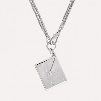 Valentine's Envelope Pendant Necklace