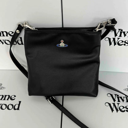 Leather Saturn Satchel