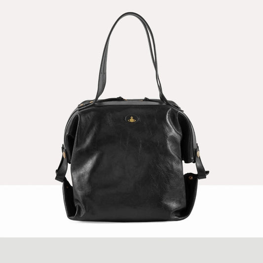 Mara Structured Leather Holdall Bag