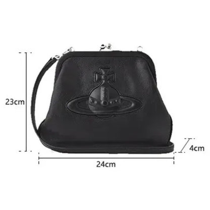 Frame Clutch Bag with Shoulder Strap with Dust Bag
