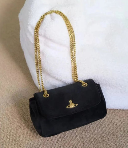 Velvet Crossbody Saturn Bag