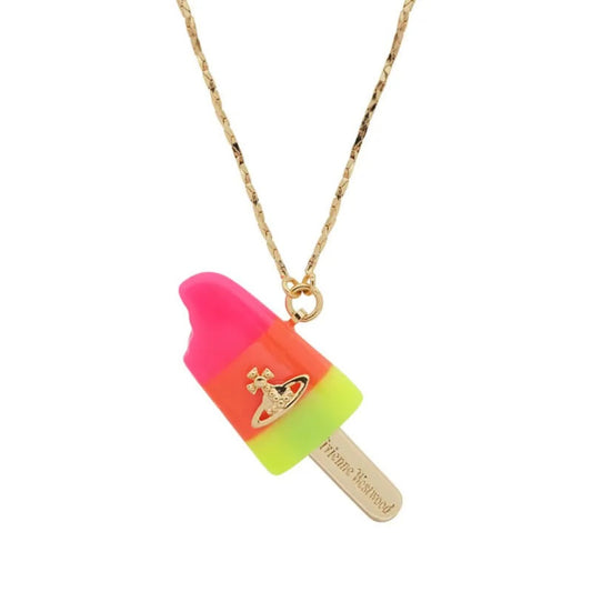 Resin Ice Cream Necklace