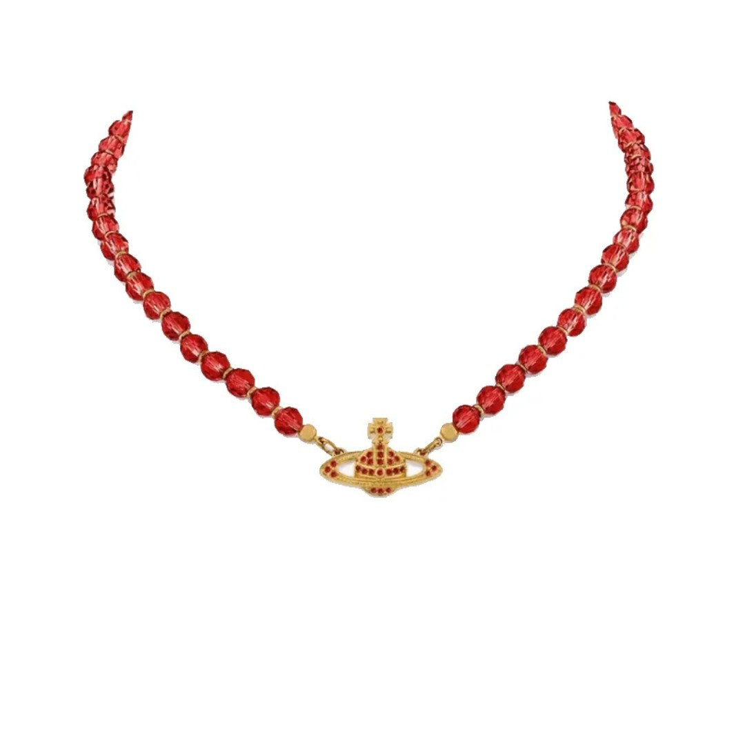 Red Crystal Necklace