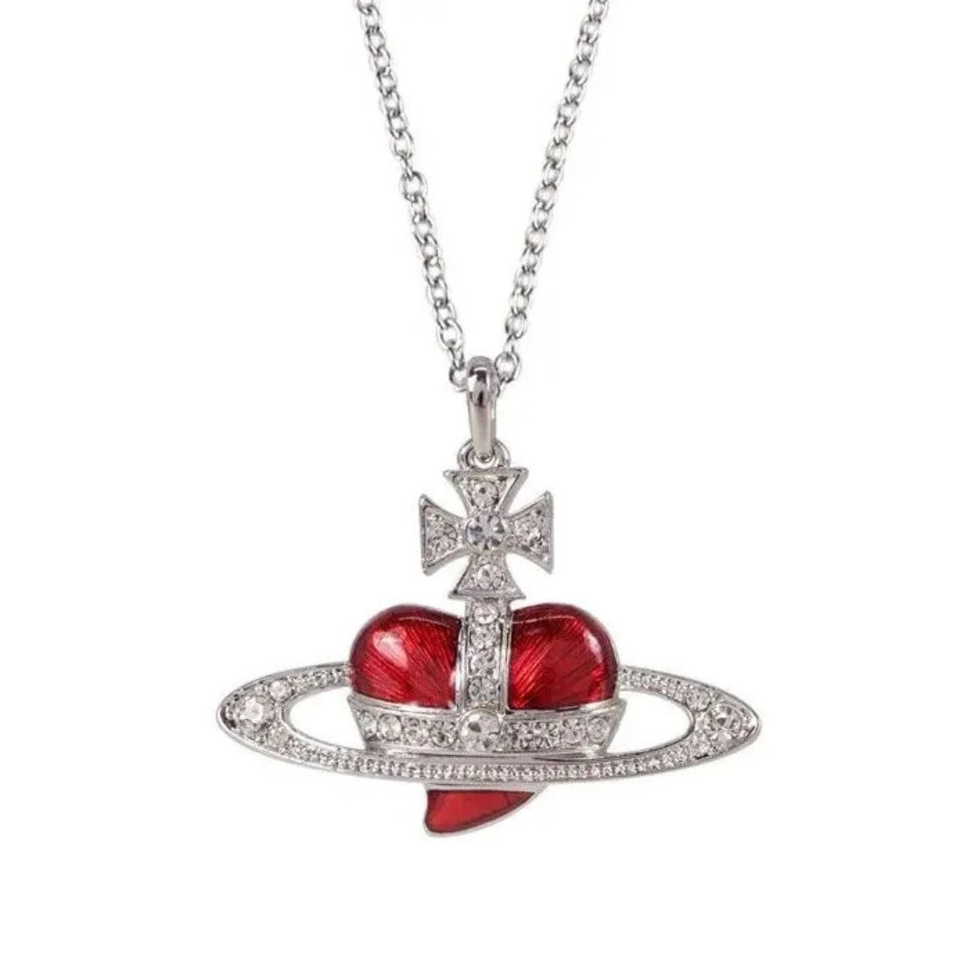 Celestial Heart Lacquer Necklace