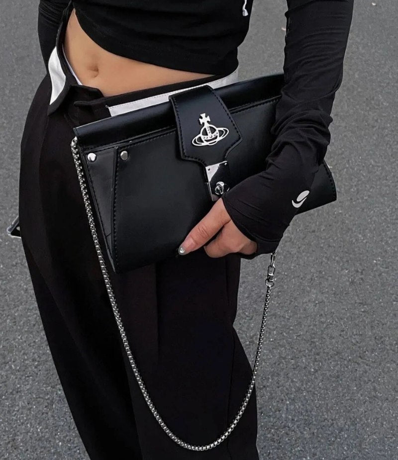 Modern Saturn Leather Crossbody