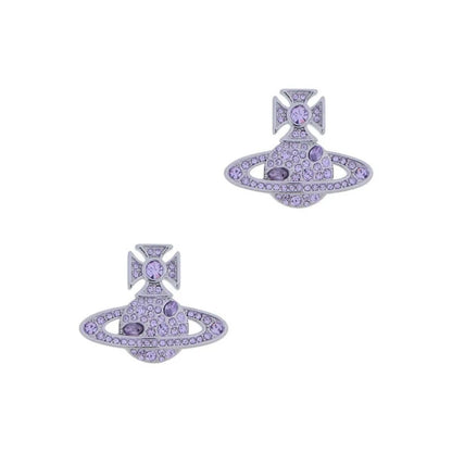 FRANCETTE Full Diamond Saturn Earrings
