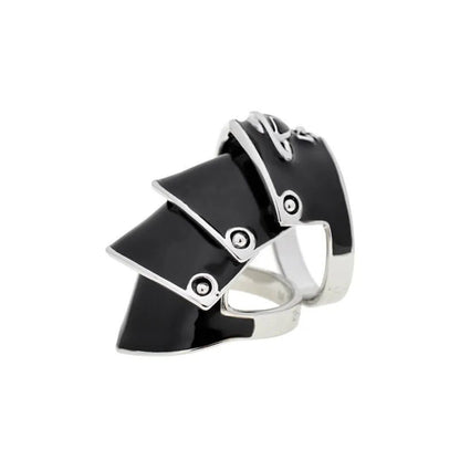Obsidian Stallion Armor Ring