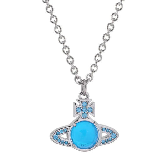 PETULLA Fortune Saturn Necklace