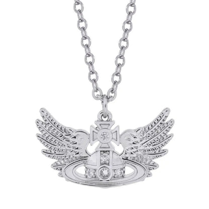 Wings Saturn Necklace