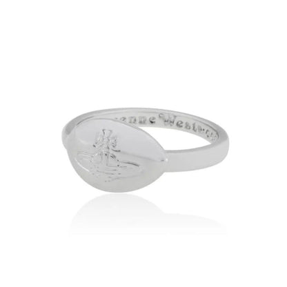 Orb Crest Signet Ring