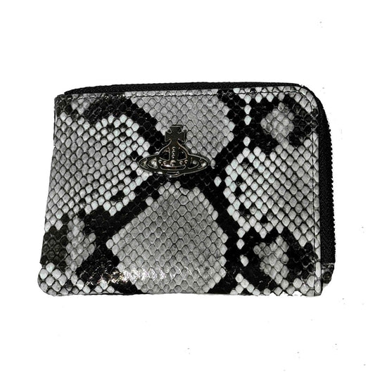 Snake Pattern Saturn Wallet