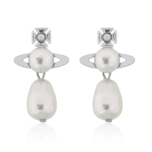 INASS Detachable Pearl Earrings