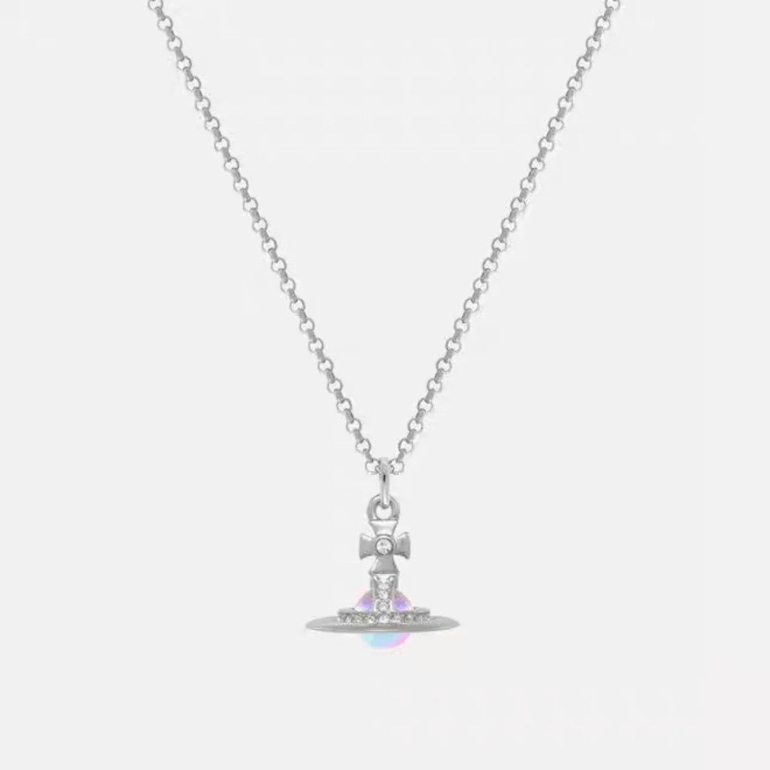 NEW 20MM 10MM 6MM Tiny Orb Pendant Necklace