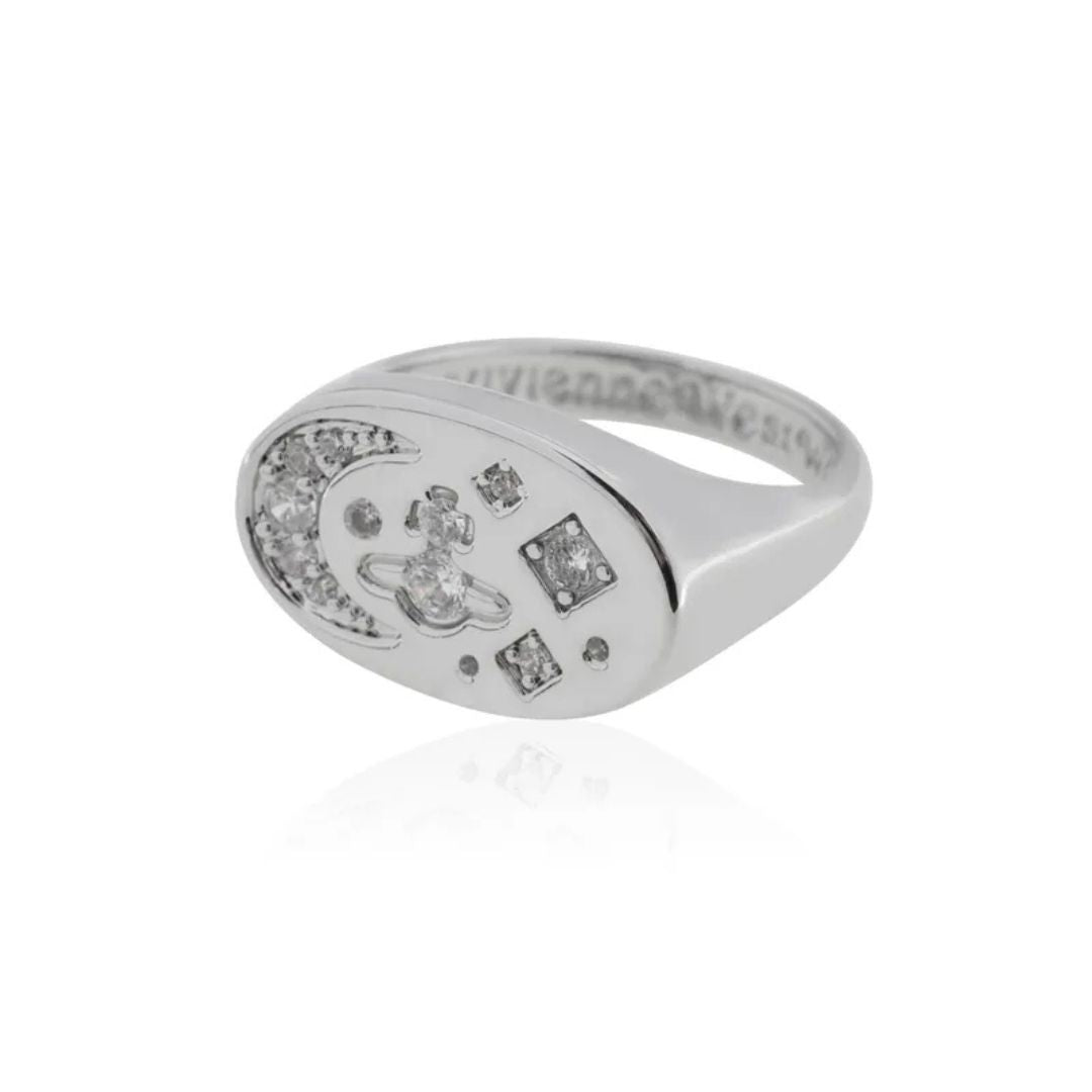 Celestial Orb Signet Ring