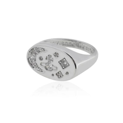 Celestial Orb Signet Ring