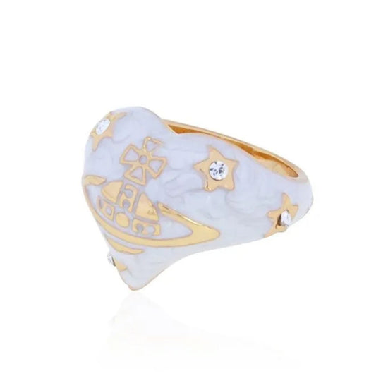 Celestial Heart Orb Ring