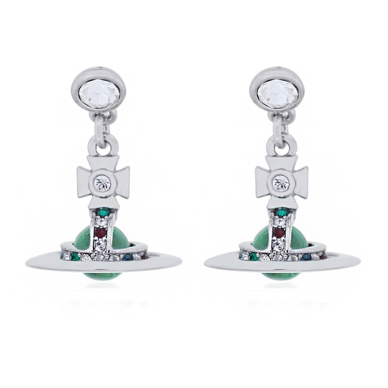 6MM ORB Classic Saturn Earrings (with box)