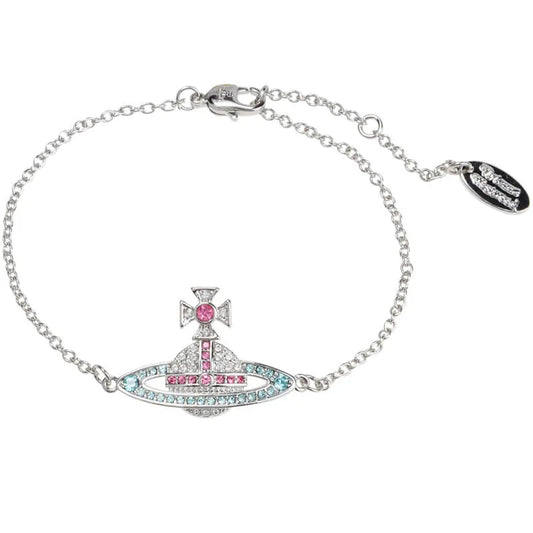 Crystal Orb Chain Bracelet