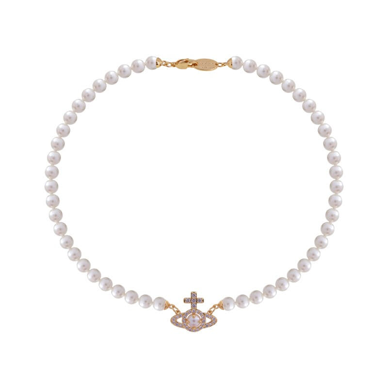 OLYMPIA Pearl Necklace (with box)