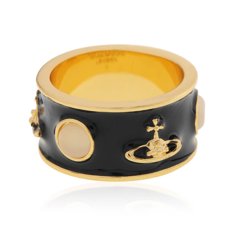 Cat's Eye Stone Lacquer Ring（All 7 Colors）(with box)