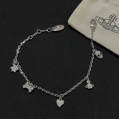 Celestial Charms Chain Bracelet