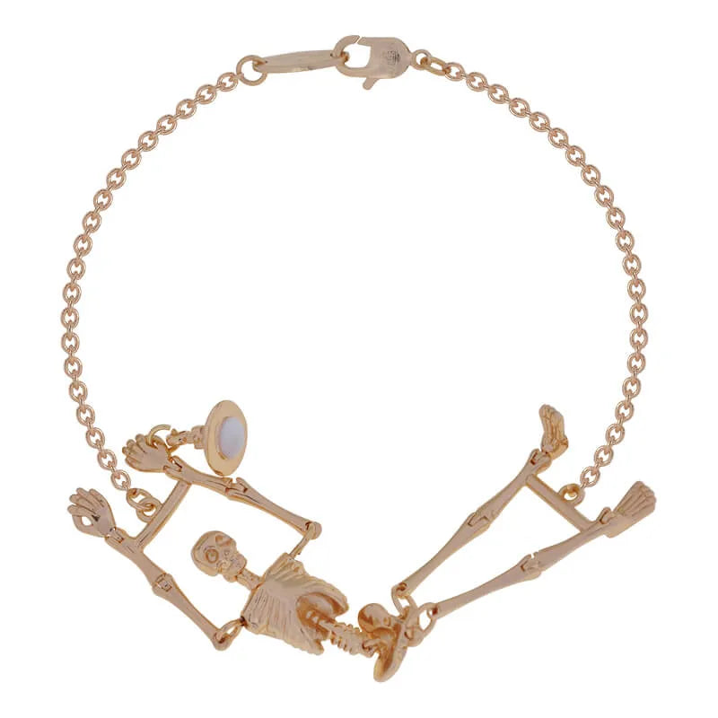 Full Skeleton Charm Bracelet