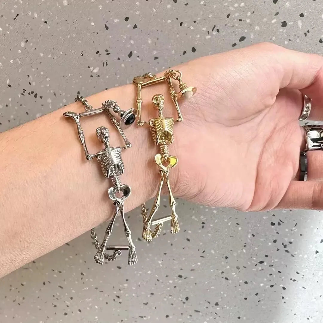 Full Skeleton Charm Bracelet