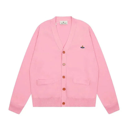 Classic Knit V-Neck Cardigan