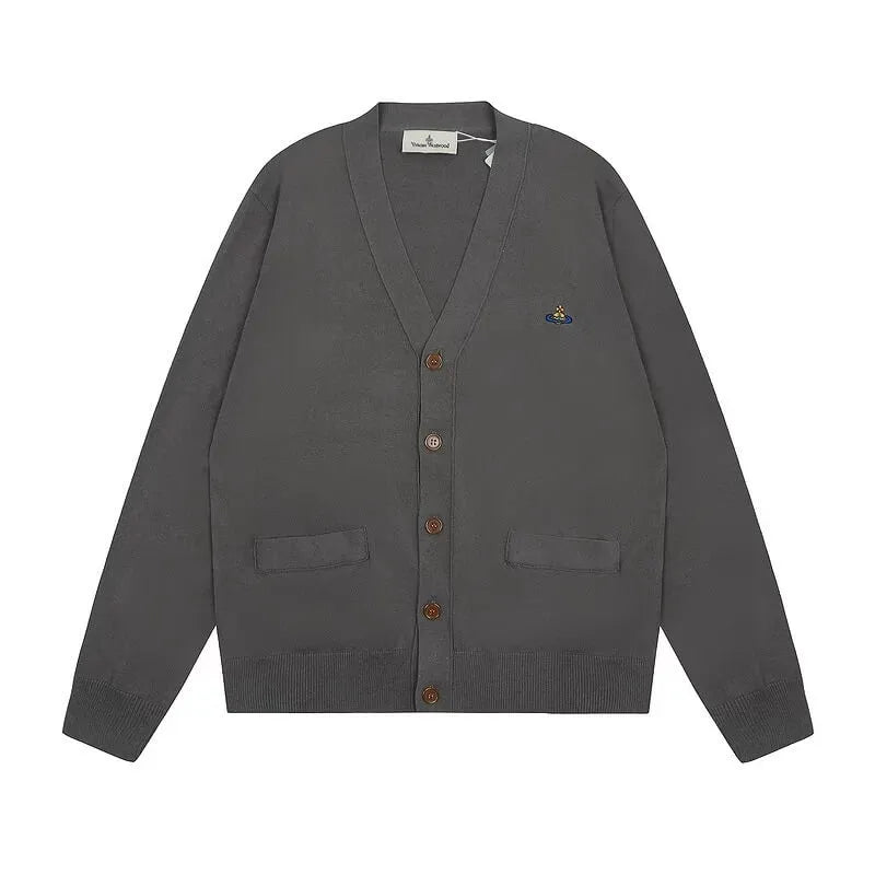 Classic Knit V-Neck Cardigan