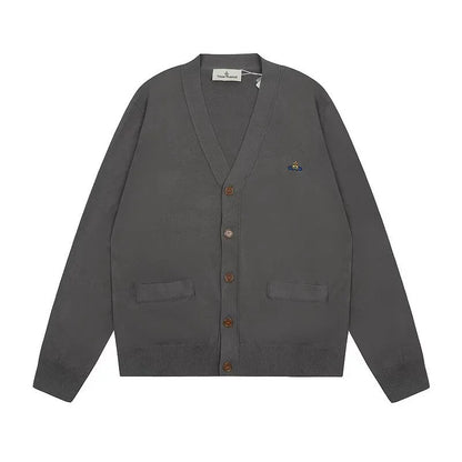 Classic Knit V-Neck Cardigan