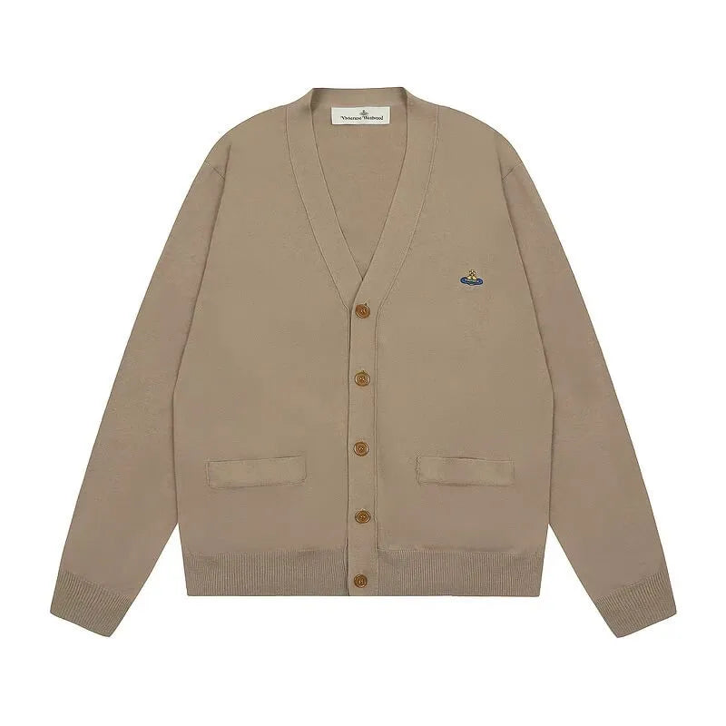 Classic Knit V-Neck Cardigan