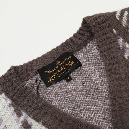 Tartan Fade Button Cardigan