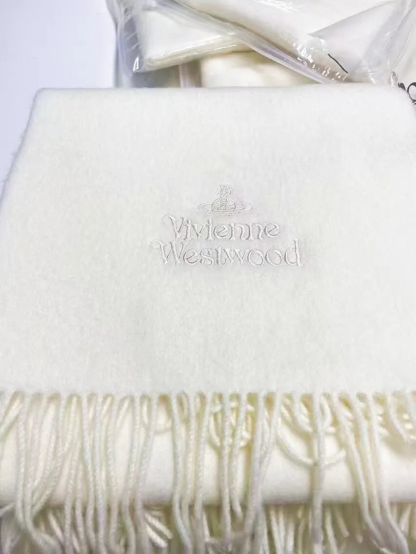 Mad Orb Wool Fringe Scarf