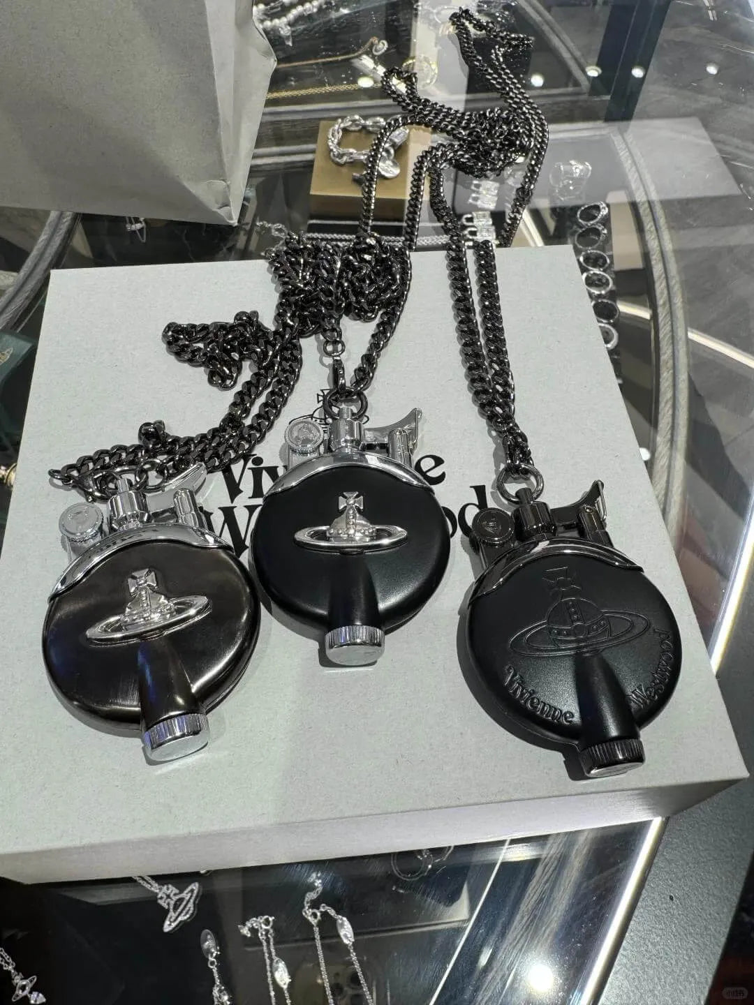 Pendant Capsule Lighter Necklace