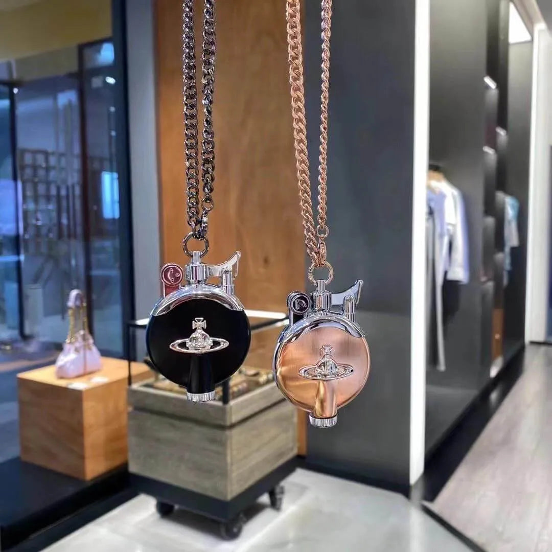 Pendant Capsule Lighter Necklace